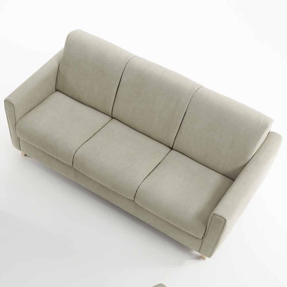 Sofácama de design moderno feito de tecido Filippo produzido na Itália