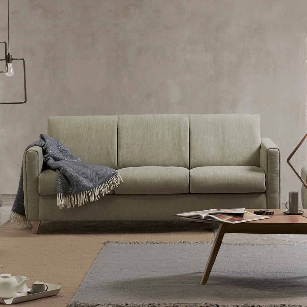Sofácama de design moderno feito de tecido Filippo produzido na Itália
