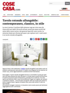 Cose di Casa Tavoli Web Italy <span>2018</span>