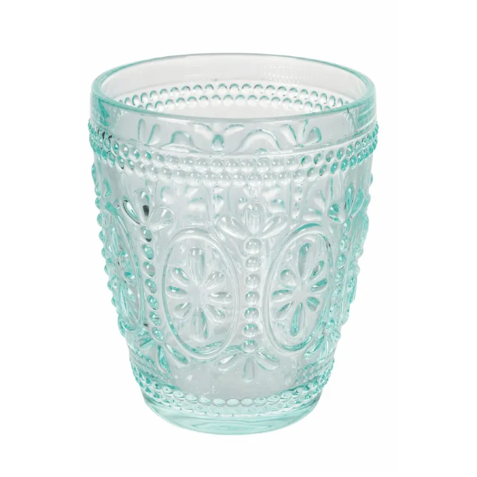 12 Copos de Água 300 ml em Copo em 4 Tons Diferentes de Azul - Cometas Viadurini