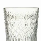 12 Copos de bebida de vidro transparente decorado para bebidas - Maroccobic Viadurini
