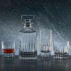 12 Copos Low Whisky ou Tumbler Water em Cristal Ecológico - Voglia Viadurini
