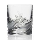 12 Copos de Whisky de cristal baixo copo duplo antiquado - Advento Viadurini