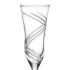 12 taças para taças de champanhe em cristal ecológico decorado inovador - ciclone Viadurini