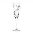 12 taças para taças de champanhe em cristal ecológico decorado inovador - ciclone Viadurini