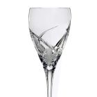 12 Copos para Vinho Branco em Design Ecológico de Cristal Luxo - Montecristo Viadurini