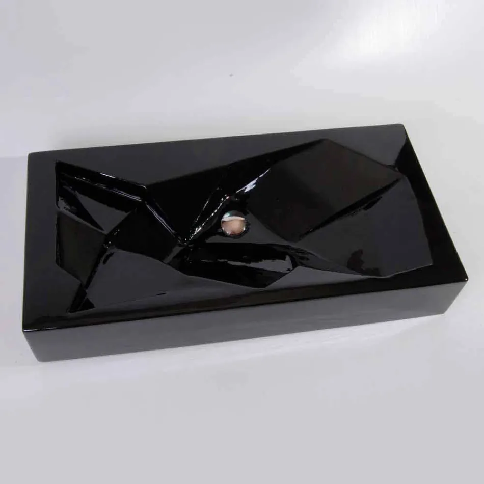 Mobília do banheiro do dissipador do rodovalho feita em Itália Viadurini