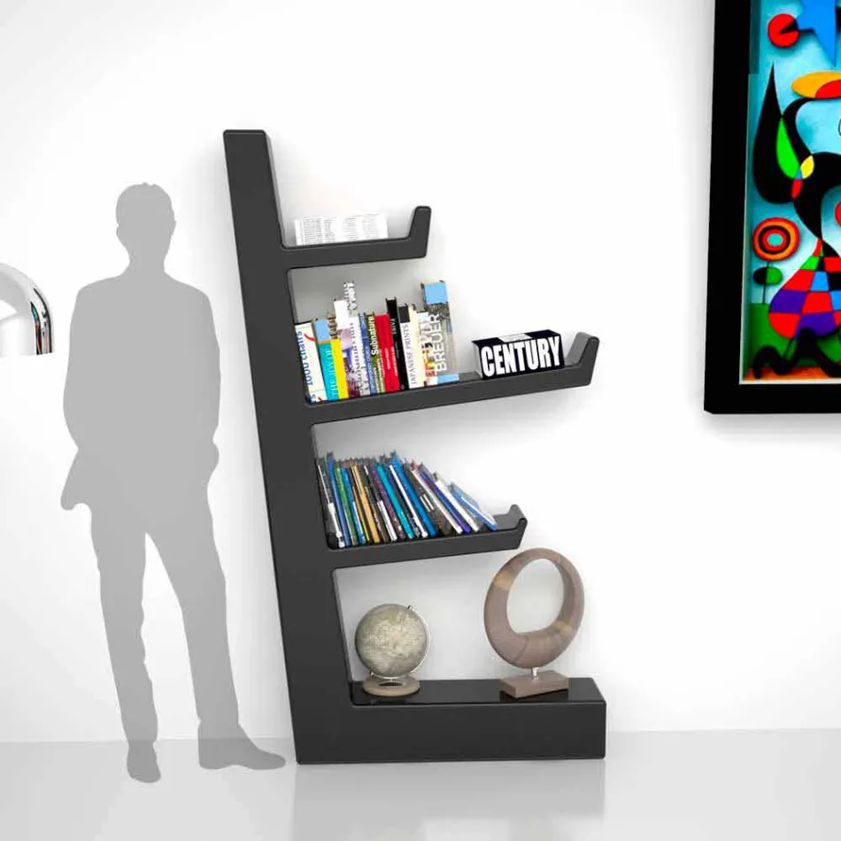 Biblioteca Design Austen Made in Italy Viadurini