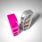 Biblioteca Design Moderno B-Side Made in Italy Viadurini