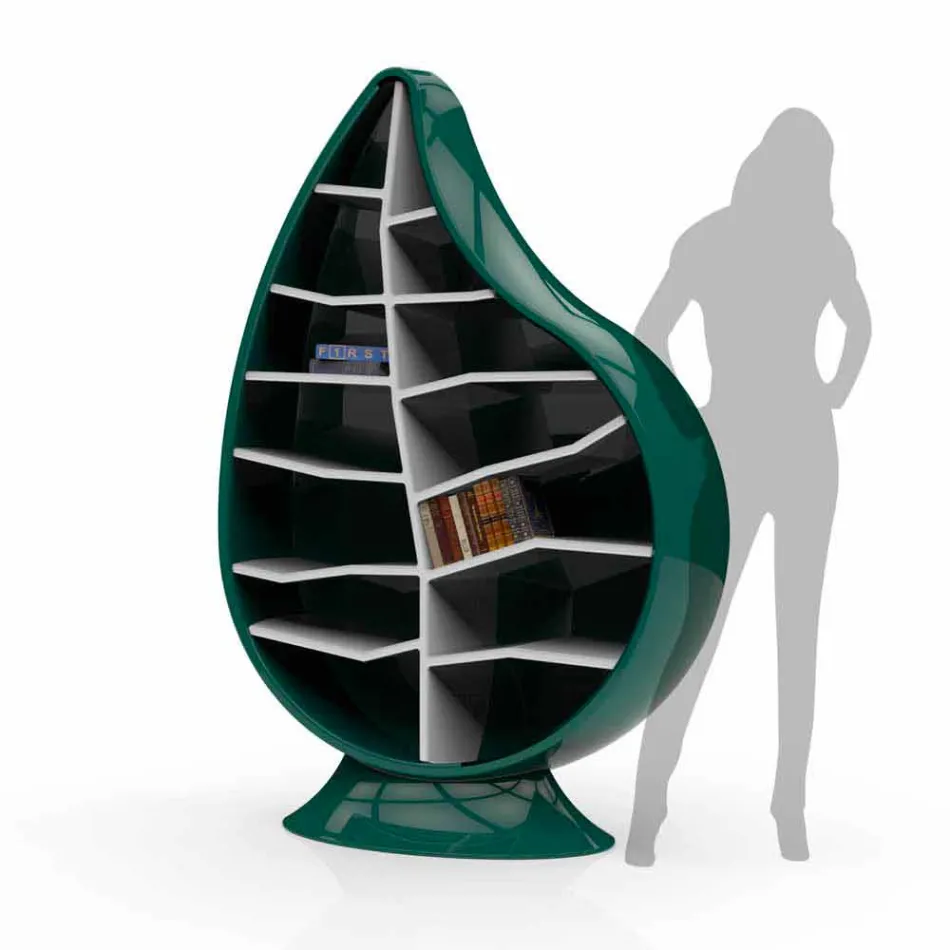 Clorofila Moderna Biblioteca Made in Italy Viadurini