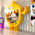 Biblioteca Moderna Hardy Made in Italy Viadurini