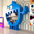 Biblioteca Moderna Hardy Made in Italy Viadurini