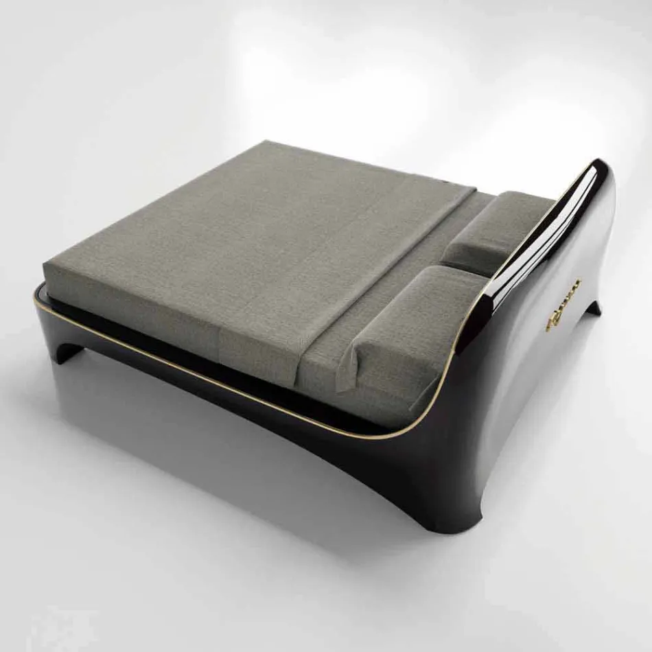 Cama de Casal Design de Luxo Elegância Moderna Made in Italy Viadurini