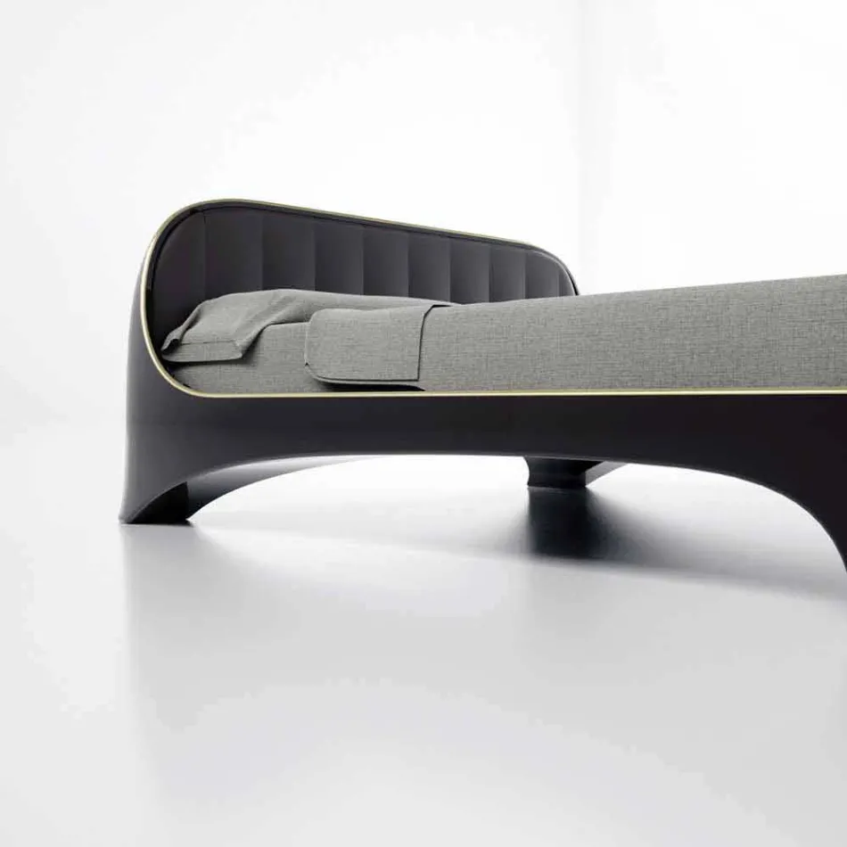 Cama de Casal Design de Luxo Elegância Moderna Made in Italy Viadurini
