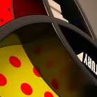 Poppy Book Shelf Design feito na Itália Viadurini