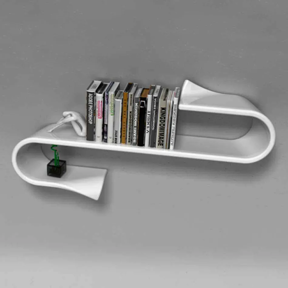 Prateleira Design Moderno Waveshelf Made in Italy Viadurini