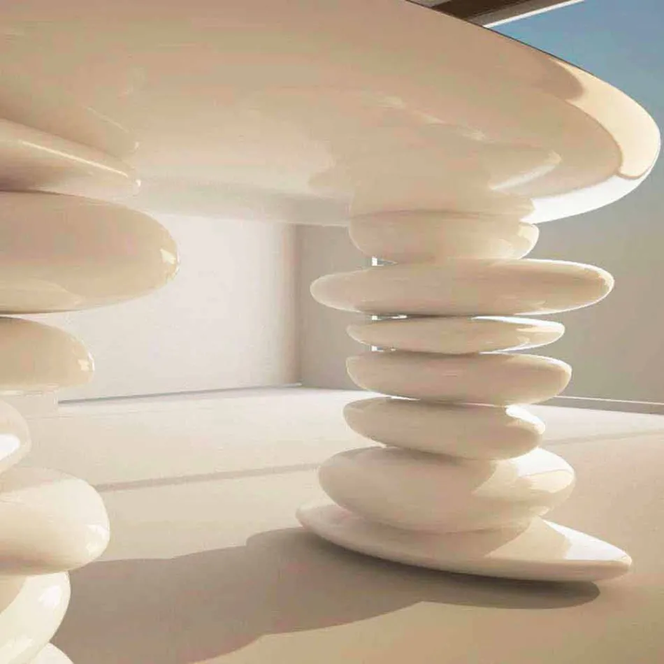 Escritório de Design de Desk Aldington Made in Italy Viadurini