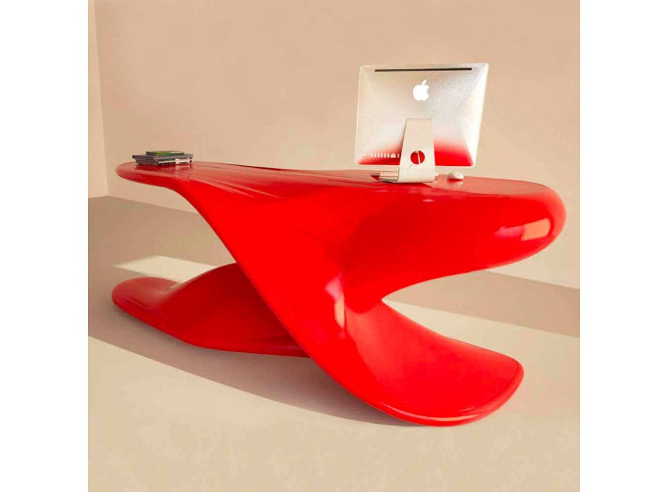 Modern Office Desk Archer Feito na Itália Viadurini