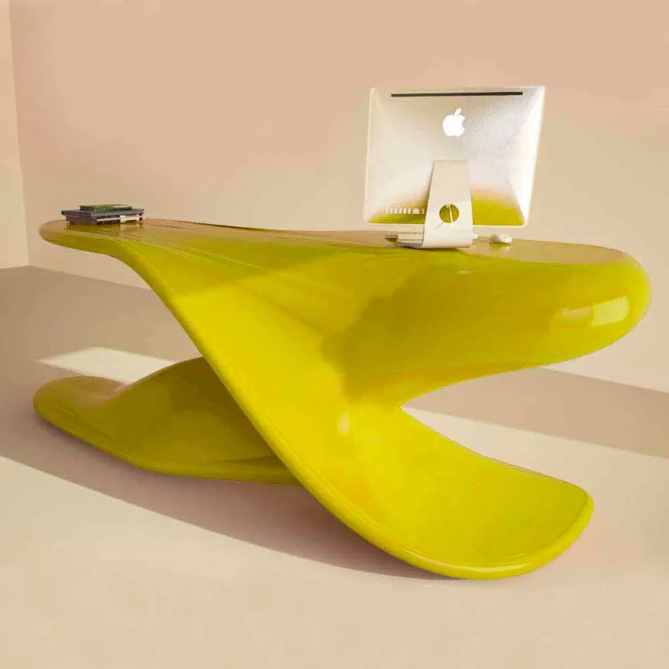 Modern Office Desk Archer Feito na Itália Viadurini