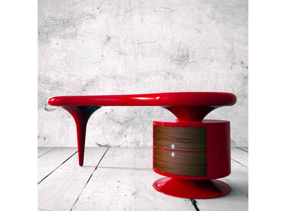Feijão moderno do projeto da mesa feito em Itália Viadurini