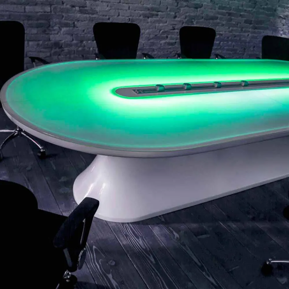 Secretária Mesa de Informação de Mobiliário de Escritório Viadurini