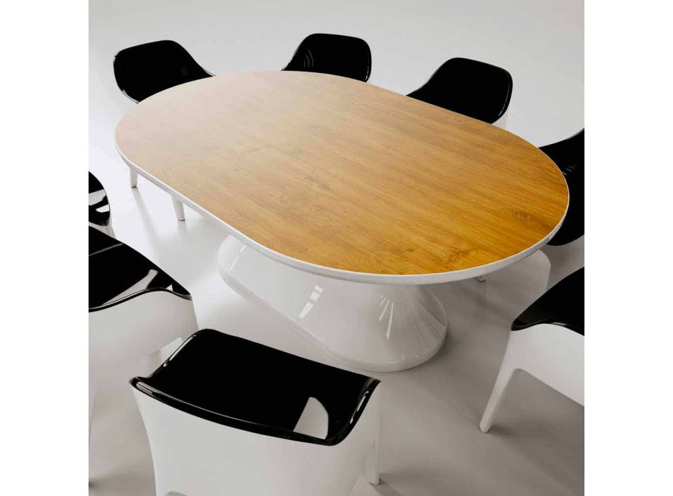 Desk Office Design Mesa de Almoço Made in Italy Viadurini