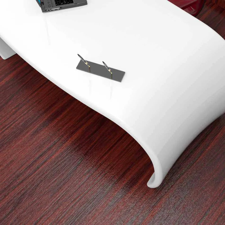 Escritório de design de mesa Ola feito na Itália Viadurini