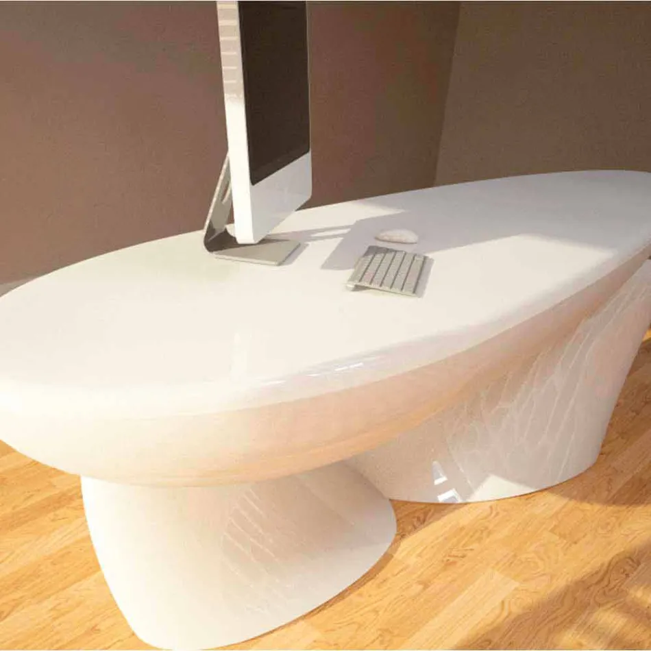 Desk Office Design Sofstone Feito na Itália Viadurini