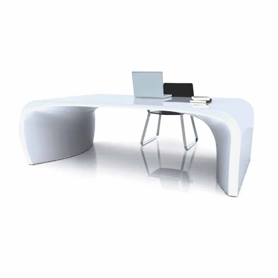 Desk Office Design Sonar Feito na Itália Viadurini