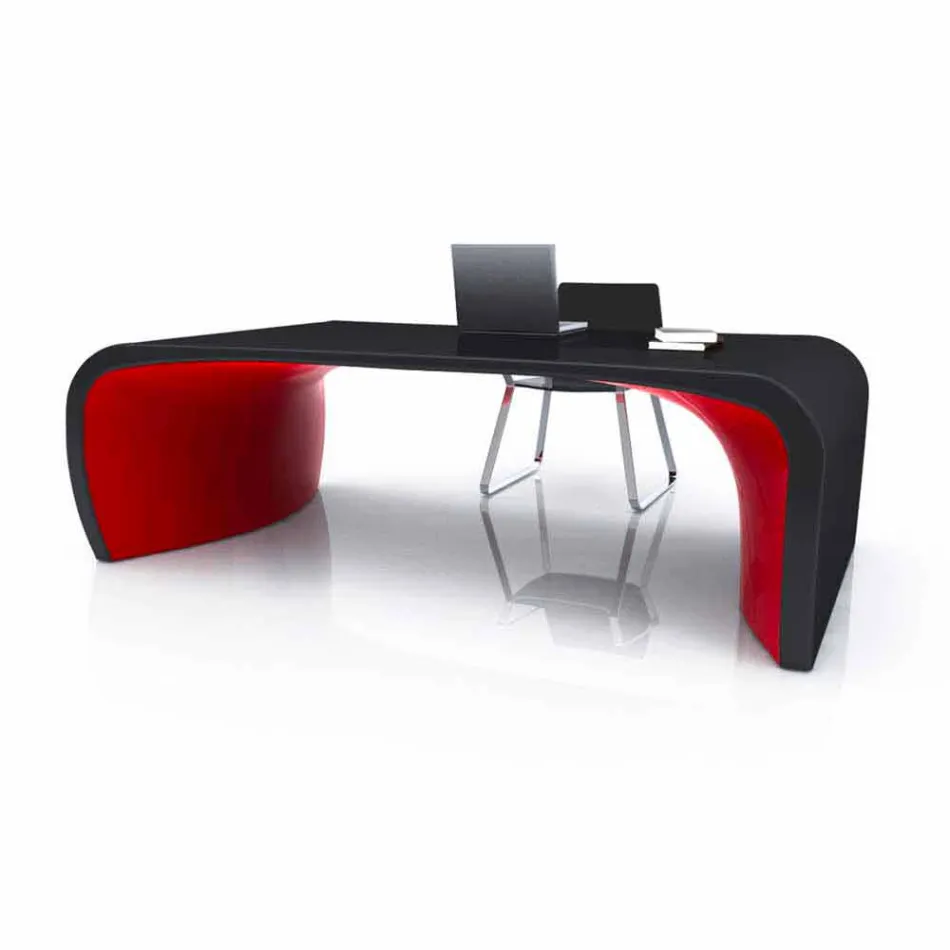 Desk Office Design Sonar Feito na Itália Viadurini