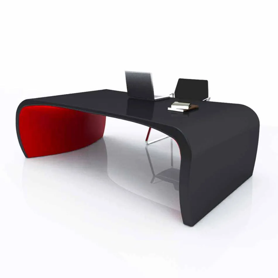 Desk Office Design Sonar Feito na Itália Viadurini