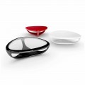 Design moderno mesa de café Superfície Sólida Genesi, made in Italy