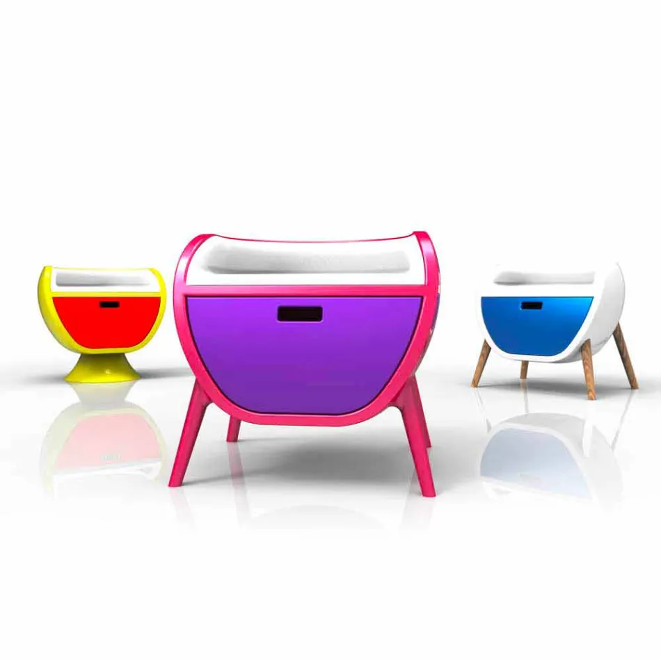 Projeto moderno cabeceira Gauche Made in Italy Viadurini