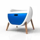 Projeto moderno cabeceira Gauche Made in Italy Viadurini