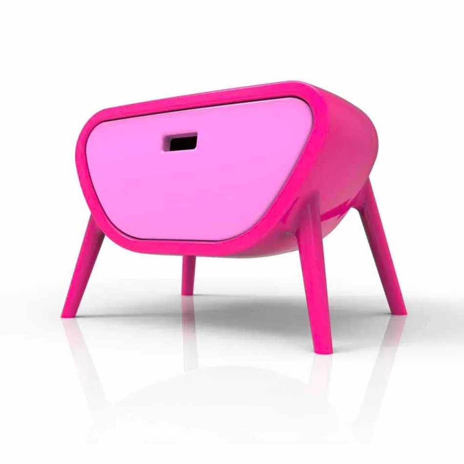 Design moderno de cabeceira pouco gauche feito na Itália Viadurini