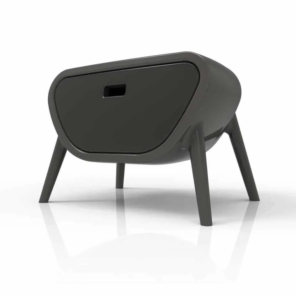 Design moderno de cabeceira pouco gauche feito na Itália Viadurini