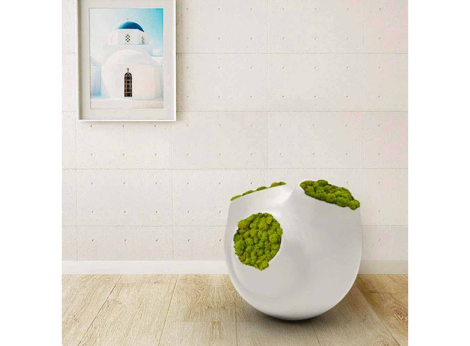 Design decorativo de vaso de lua feito na Itália Viadurini