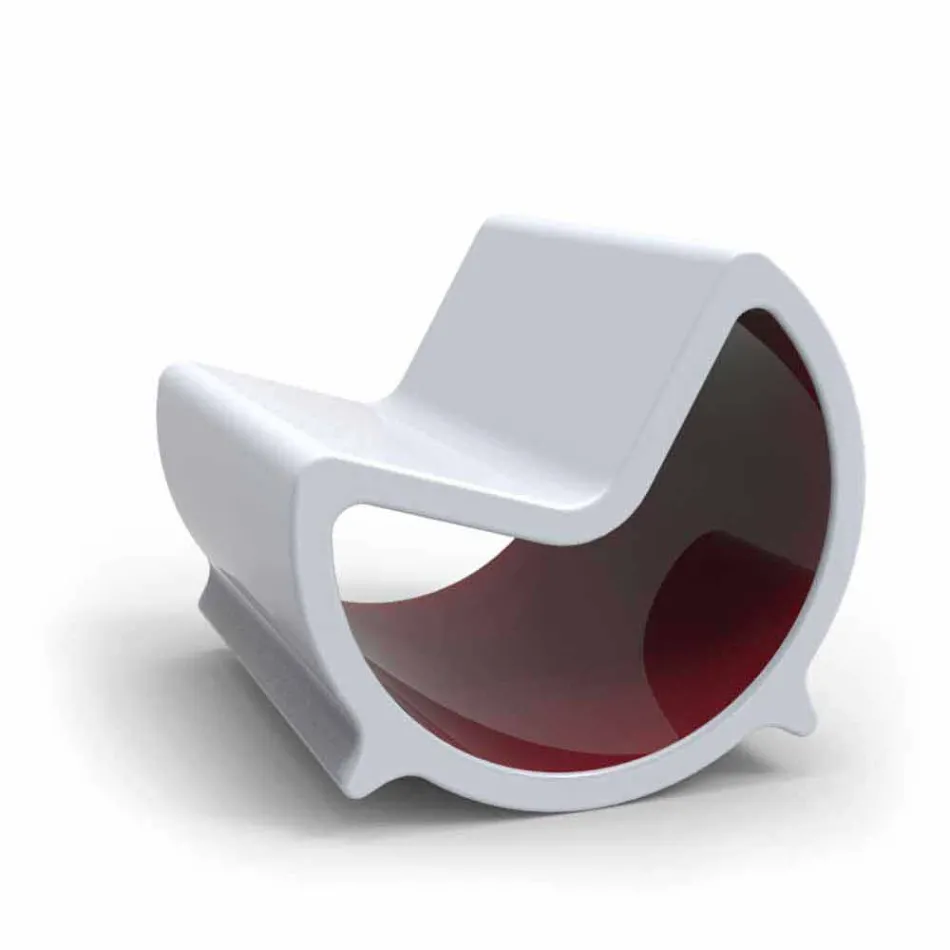 Sofá-cama 2 Design Rocking Moon Made in Italy Viadurini