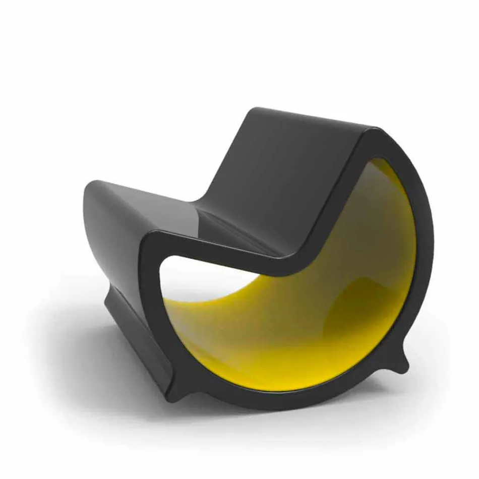 Sofá-cama 2 Design Rocking Moon Made in Italy Viadurini