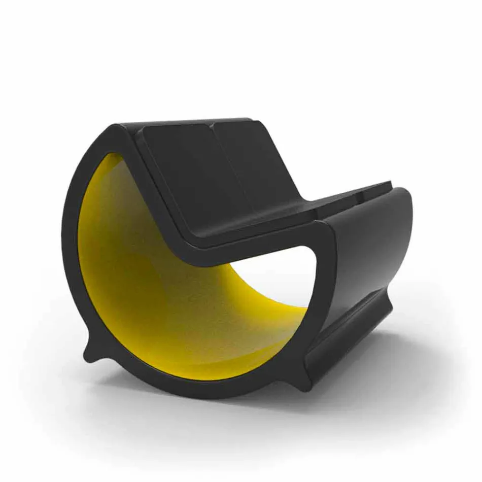 Sofá-cama 2 Design Rocking Moon Made in Italy Viadurini