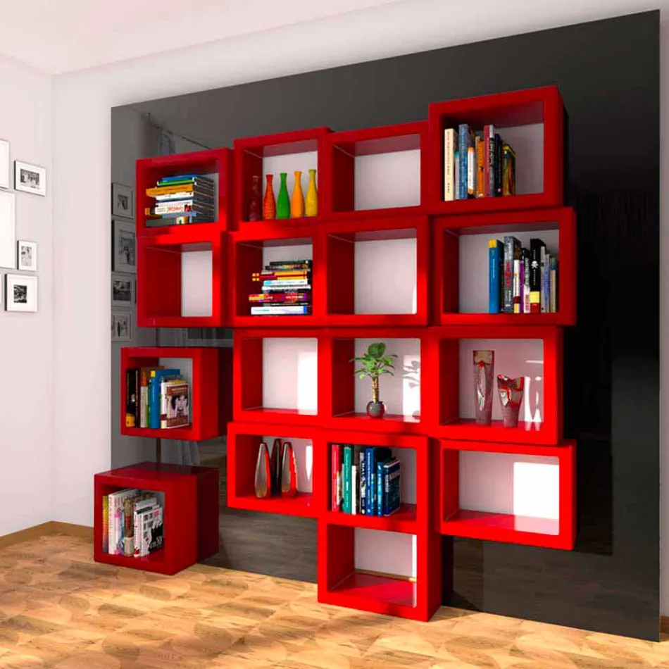 Biblioteca Design Fra011 Made in Italy Viadurini