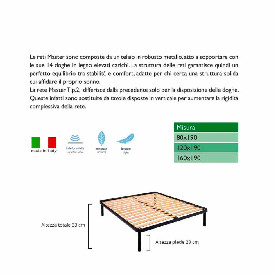Rede Bio Conforto 1 Duplo Viadurini