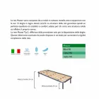 Rede com Slats Verticais Únicos Bio Comfort 2 Viadurini