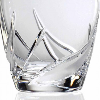 2 Garrafas de Whisky Cristal com Tampa de Design Decorado de Luxo - Advento