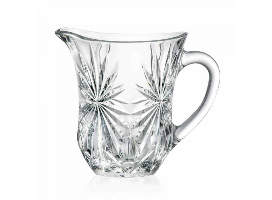 2 jarros de água de design com decoração de vidro de som superior ultraclear - Daniele