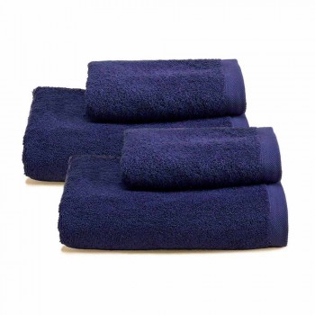 2 Pares de Toalhas de Banho Coloridas Serviço em Algodão Spguna - Vuitton
