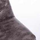 2 Cadeiras de Sala de Jantar com Assento Estofado e Estofado Homemotion - Mania Viadurini