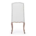 2 Cadeiras de Sala de Jantar com Assento Estofado e Estofado Homemotion - Mania Viadurini