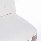 2 Cadeiras de Sala de Jantar com Assento Estofado e Estofado Homemotion - Mania Viadurini