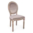 2 Cadeiras de Sala de Jantar Classic Design em Poliéster Homemotion - Dalida Viadurini